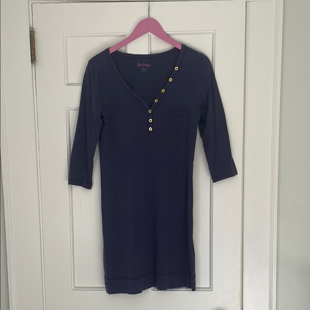 Navy Blue Lilly Pulitzer Medium Dress